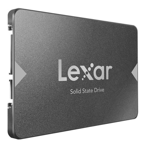 Disco Sólido Ssd Lexar Lns100-128rbna 128gb Sata3 6gb/s Gris