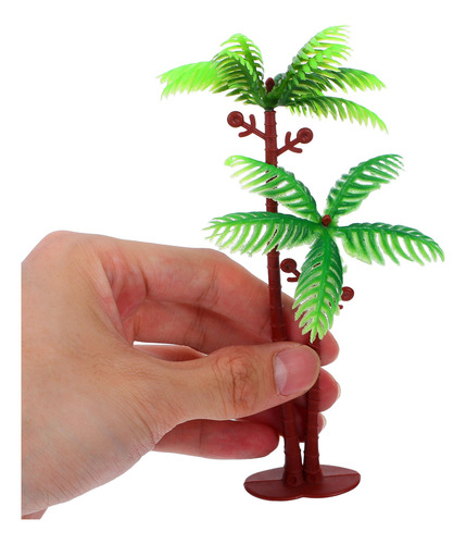 15 Palmeras En Miniatura: Cocoteros De Plástico Realistas