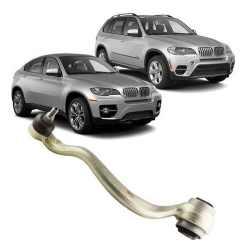 Braço Inferior Curvo Direito Bmw X5 E X6 De 2007 À 2014