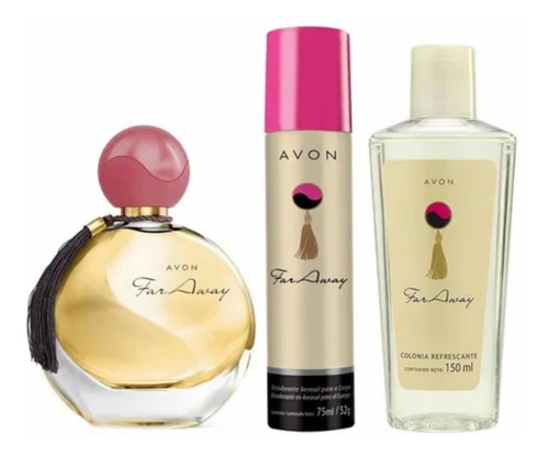 Set X3 Far Away Avon | Perfume Y Desodorantes