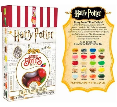 Dulce Harry Potter Bertie Botts 34g Sabores Asquerosos O Del