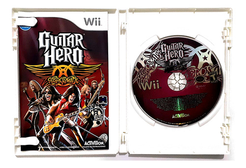 Guitar Hero Aerosmith Nintendo Wii. (Usado)