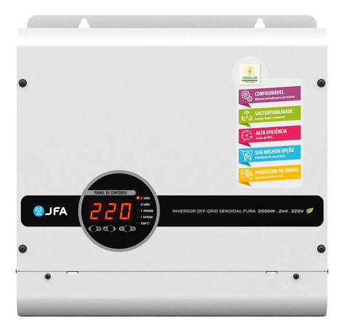 Inversor Off-grid Senoidal Pura 2000w - 24v - 220v