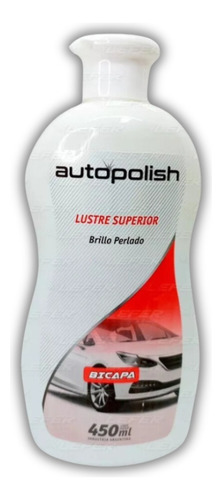 Autopolish Lustre Superior Bicapa, Brillo Extremo, X 450 Ml