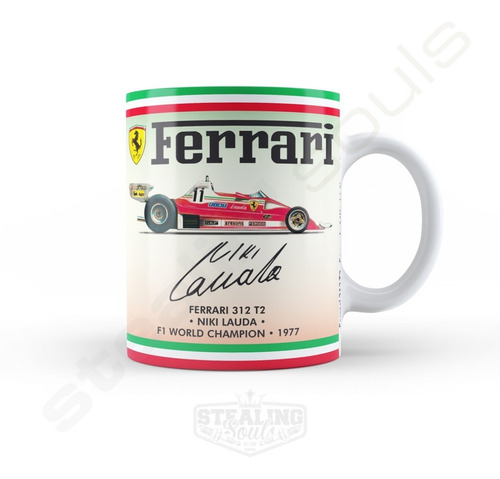 Taza | Niki Lauda | Ferrari 312 T2 | F1 World Champion 1977