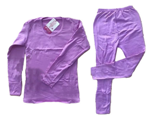 Conjunto Pijama Polar Niños Primera Capa Invierno Colores