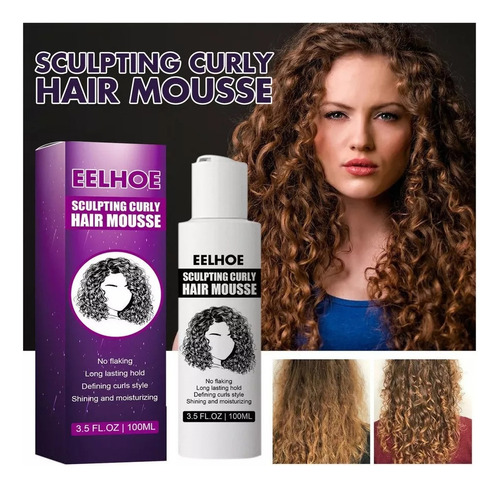 Elastina For Peinar El Cabello For Crear Cabello Rizado.