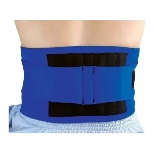 Faja Sacro Lumbar Ballenada Neoprene Bander Green 