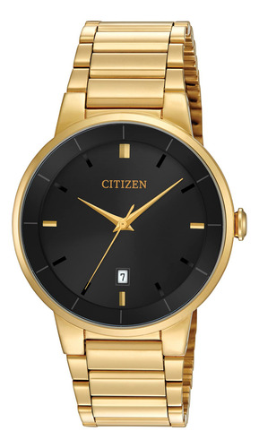 Reloj Y Pulsera De Acero Inoxidable Con Movimiento De Cuarzo