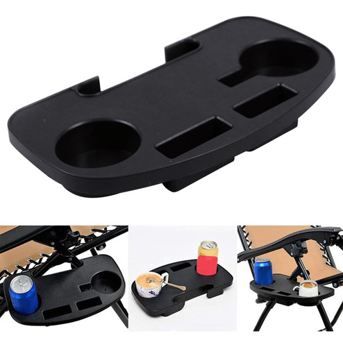 Portavasos Reclinable, Sillas Reclinables Plegables, Bandeja