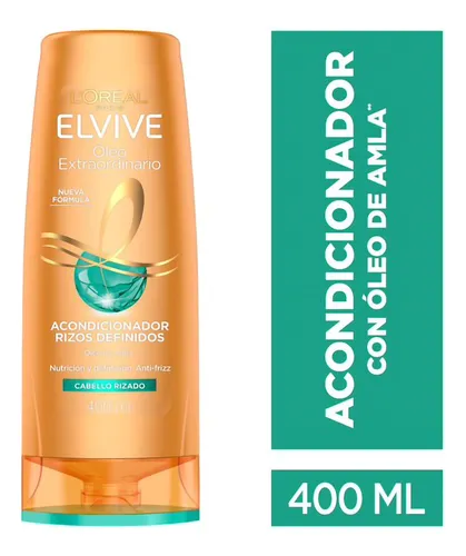 Pack Acondicionador Elvive Óleo Extraordinario Rizos Definid