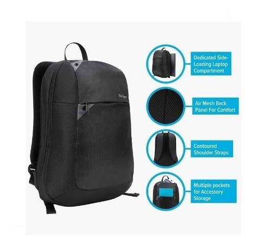 Morral Targus 16  Ultralight Laptop Backpack   - Tsb515us