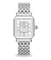 Comprar Michele Deco Madison Silver Sunray W Diamond Dial Silver