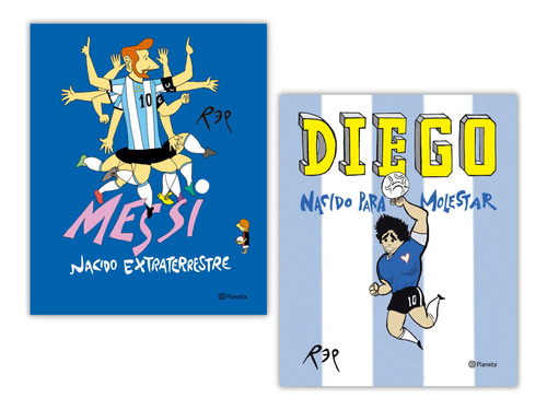 Messi, Nacido Extraterrestre + Diego, Nacido Para Molestar