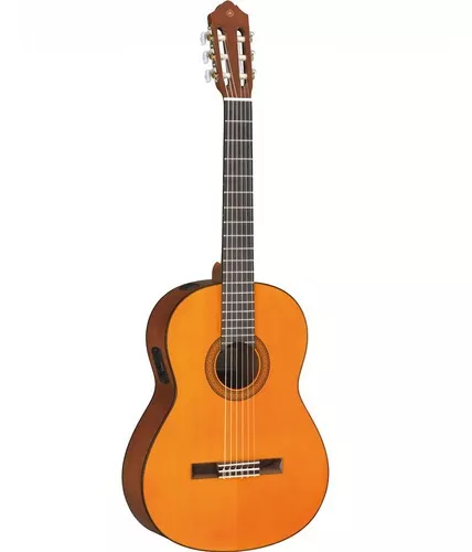 Guitarra Electroacústica Yamaha CGX102 para diestros palo de rosa brillante