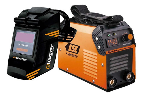 Imagen 2 de 9 de Soldadora Inverter Profesional + Careta + Escuadras Lusqtoff