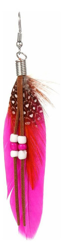 Dsv Pendiente Colgante, Pendientes De Plumas, Borla Larga,