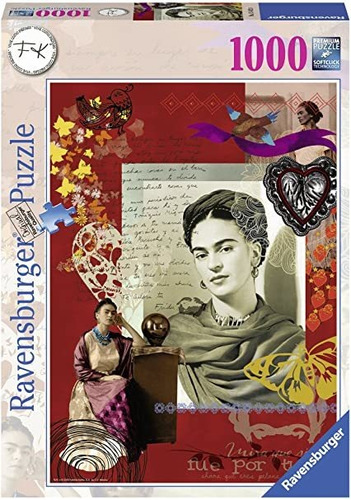 Puzzle Ravensburger 1000 Frida Kahlo  Rompecabezas La Plata