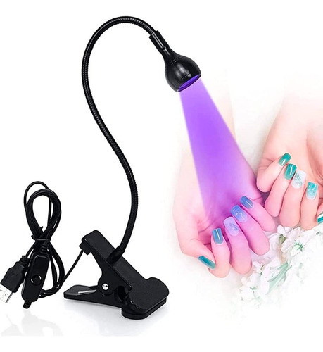 Luminária Led Uv Para Unha Gel Secagem Bivolt Rápida