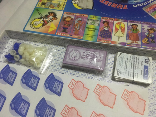 Turista Mundial Edición Platino Montecarlo Juego De Mesa (Usado)