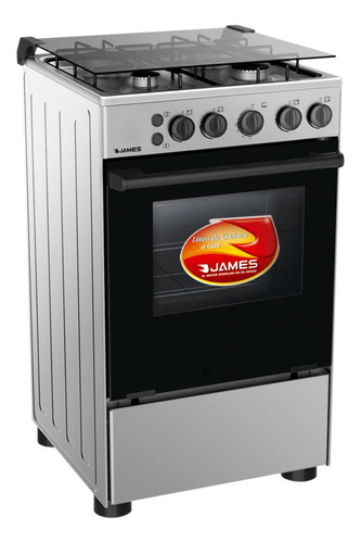 Cocina James A Gas C-510 Mit Inoxidable 4 Hornallas