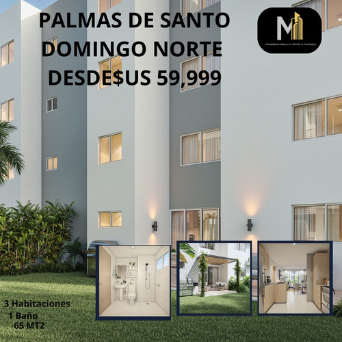 Vendo Apartamento En Santo Domingo Norte 