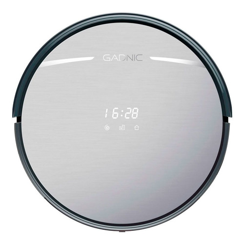 Aspiradora Robot Gadnic + Trapeador Mopa App Gadnic Pro Color Gris