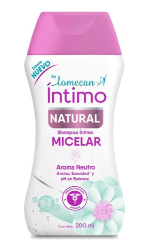 Shampoo Intimo Micelar Natural, 200 Ml Lomecan V