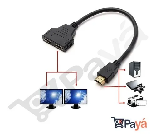 Cable HDMI Salida Dual