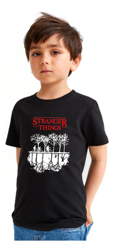 ¡oferta! Polera Manga Corta Stranger Things 