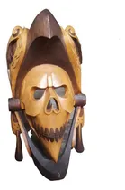 Comprar Guerrero Aguila Máscara Madera Maya Artesania Mictlantecutli