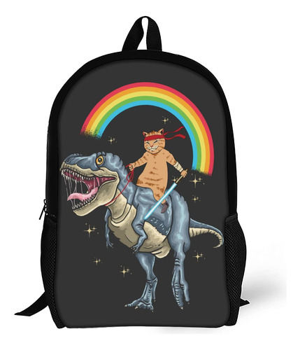 Kamoxi Mochila Dinosaurio Para Gato Niña Divertida Samurai