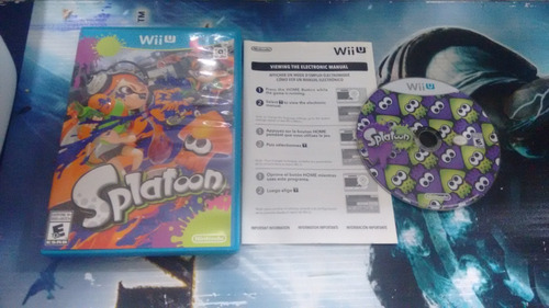 Splatoon Para Nintendo Wii U,funcionando Perfectamente,checa