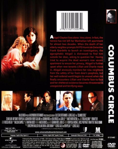 Dvd Columbus Circle - Selma Blair - Original & Lacrado