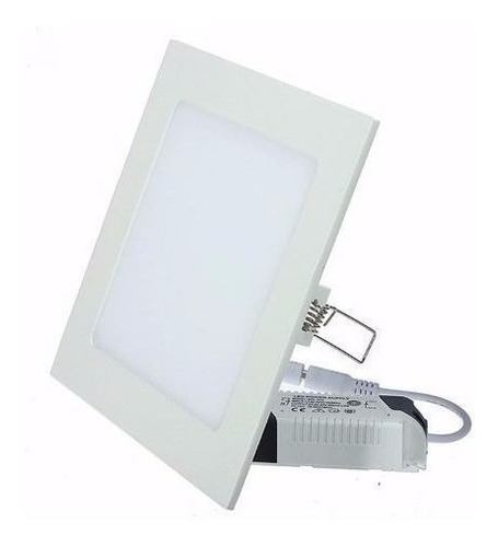 Spot Led Embutir Cuadrado Panel 17cm 12w Luz Fria O Calida