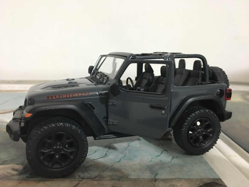 Jeep Wrangler 2018 Escala 1/34 Kt5412 Kinsmart Metal