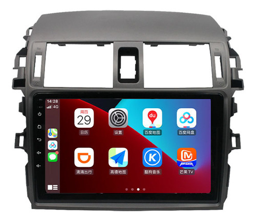 Estéreo 2+32g Carplay Cámara Para Toyota Corolla 2009-2013