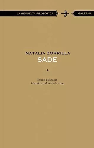 Sade - Natalia Zorrilla - Galerna