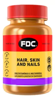 Hair Skin And Nails Fdc 90 Comprimidos A Vitamina Da Beleza