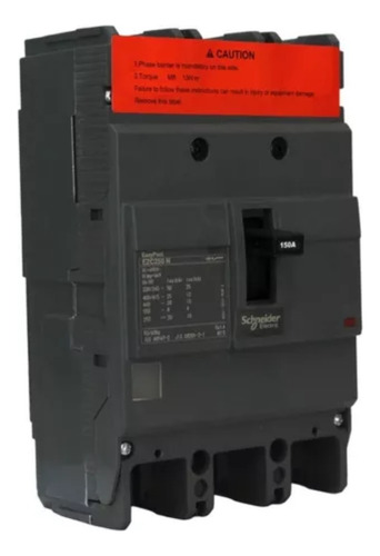 Interruptor Moldeado Easypact 3x150a 25ka 380v Ezc250n3150