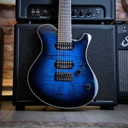 Mayones Legend 7 2-tone Blue Burst 2016 - Guitarra Eléctrica