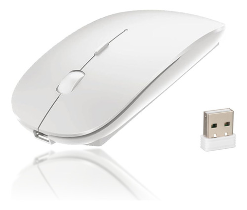 Mouse Bluetooth Silencio Inalámbrico Recargable Para iPad/pc