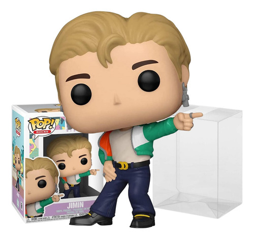Funko Pop Rocks Jimin 222 Bts Dynamite Kpop Idol Protector
