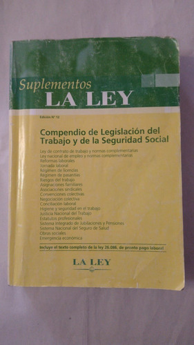 Compendio De Legislacion Del Trabajo Y De La Seg.social-(38)