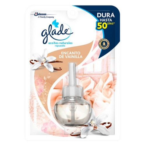 Glade Repuesto Aceites Naturales Encanto De Vainilla