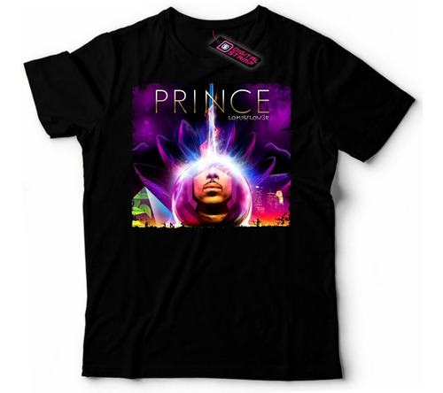 Remera Prince 2 Lotus Flower Digital Stamp Dtg Premium