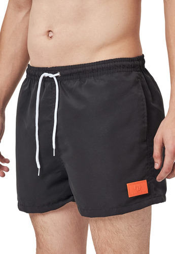 Shorts De Baño Hombre Liso Langosta 1