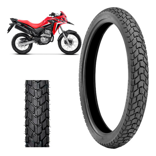 Pneu Dianteiro Xre 300 Rally Com Camara 54s 90/90-21 Technic