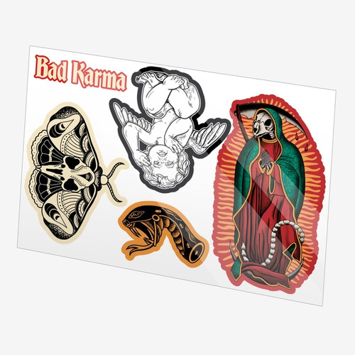 Set Stickers Bad Karma