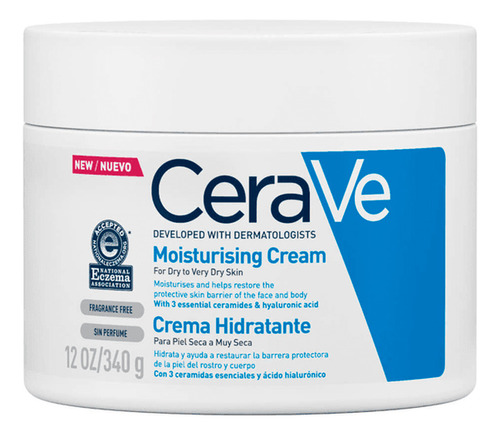 Cerave Crema Hidratante Piel Seca A Muy Seca 340 G